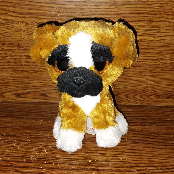 Ty Beanie Boos Brutus the Boxer Dog (6”) (2015) (w/ the bottom tag) - Picture 1 of 4